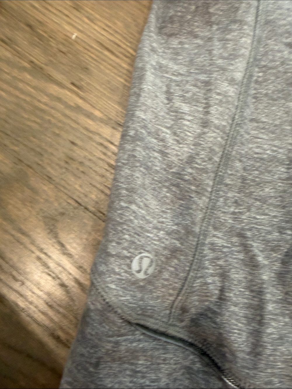 lululemon athletica Heather Gray Quarter-Zip Sweater - Picture 7 of 7